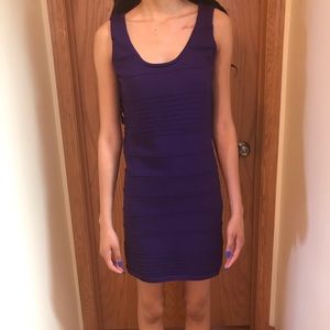 Purple Sweater Dress